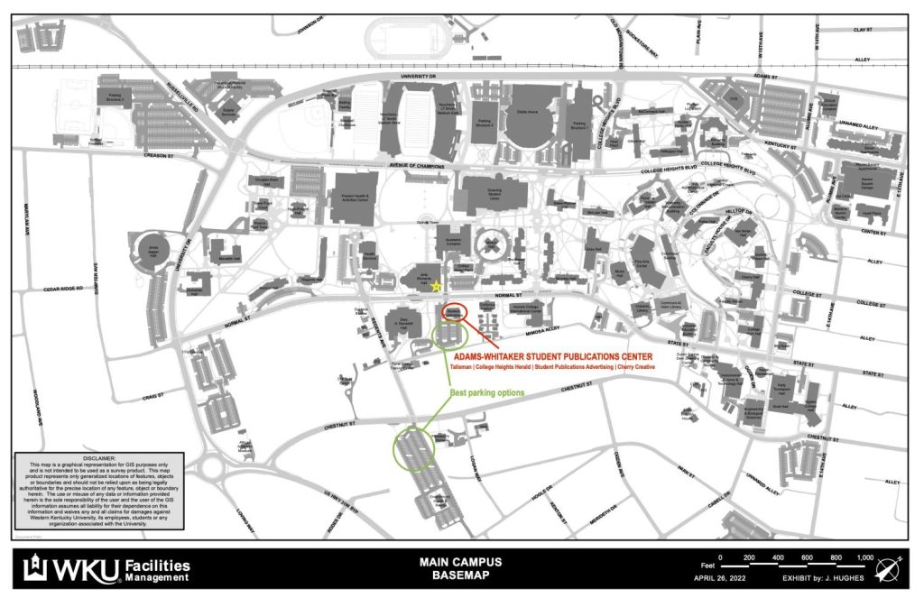 Parking map